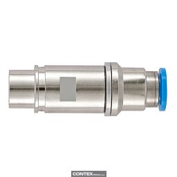 Obrázek pro produktPneum.contact metal OD 8mm,female+valve