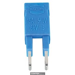 Obrázek pro produktJumper Across 2x1 blue 16A