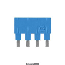 Obrázek pro produktJumper Along 1x4 blue 16A