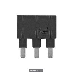 Obrázek pro produktJumper Along 1x3 black 16A