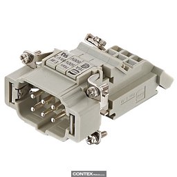 Obrázek pro produktHan E AV 6 Pos. Male Terminal Block Left