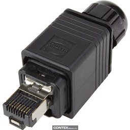 Obrázek pro produktHan PP V14 RJ45 Cat5 plug 4p IDC 6.5-9.5