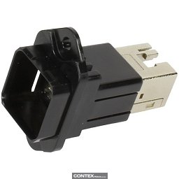 Obrázek pro produktHan PushPull PFT plastic Bulkhead Cat.6A