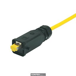 Obrázek pro produktHan3A RJ45 10G Cat6 plug 8p IDC plastic
