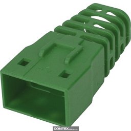 Obrázek pro produktRJI RJ45 Compact boot green 7,5mm (100)