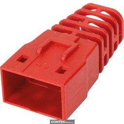 Obrázek pro produktRJI RJ45 Compact boot red 7,5mm; (100)