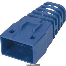 Obrázek pro produktRJI RJ45 Compact boot blue 7,5mm; (100)