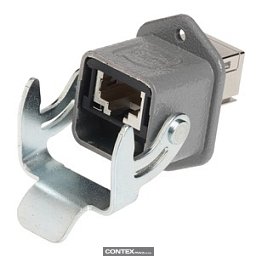 Obrázek pro produktRJI Han 3A RJ45 PFT Cat. 6A metal