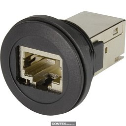 Obrázek pro produkthar-port RJ45 coupler Cat.6A black