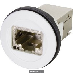 Obrázek pro produkthar-port RJ45 coupler Cat.6A white