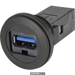 Obrázek pro produkthar-port USB 3.0 A-A PFT black