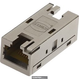 Obrázek pro produktRJI RJ45 10G Cat6A, 8p IP20 coupler