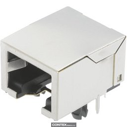 Obrázek pro produktRJI RJ45 Jack Cat.5 THT angled