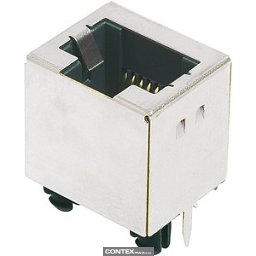 Obrázek pro produktRJI RJ45 Jack Cat.5 THT vertical