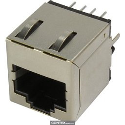 Obrázek pro produktRJI RJ45 jack Cat.5 THR vertical 16x16