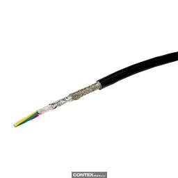 Obrázek pro produktHa-Vis EtherRail 4xAWG22/7 bk CAT5 10m