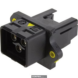 Obrázek pro produktHARTING PushPull V4 WDF 250V/16A 3p Crim