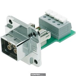 Obrázek pro produktSet  PP Met. PFT 4pol 48V/12A cage clamp