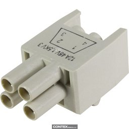 Obrázek pro produktPUSH PULL POWER insert 48 V, crimp