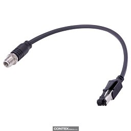 Obrázek pro produktRJI M12 D-cod EtherRail Cable Assy, 10m