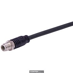 Obrázek pro produktM12 D-cod 4-pol st/- m/- Rail 3.0m