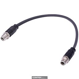 Obrázek pro produktM12 D-cod 4-pol st/st m/m Rail 15m