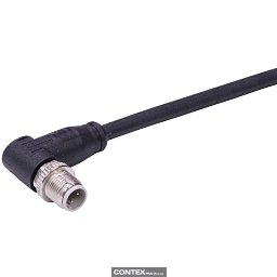 Obrázek pro produktM12 D-cod 4-pol an/- m/- Rail 2.0m