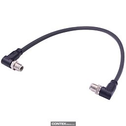 Obrázek pro produktM12 D-cod 4-pol an/an m/m Rail 2.0m