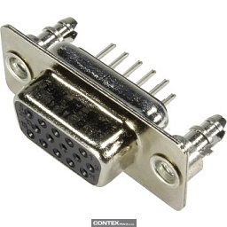 Obrázek pro produktD SUB HD  FE STR 15P PL3_4-40 NUT