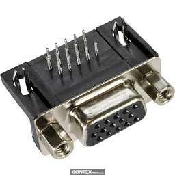 Obrázek pro produktD SUB HD  FE RA 15P PL3_4-40 SCREW LOCK