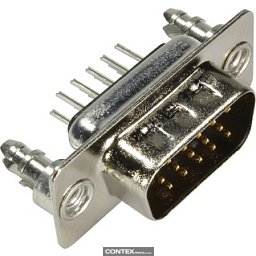 Obrázek pro produktD SUB HD  MA STR 15P PL3_4-40 NUT