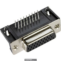 Obrázek pro produktD SUB HD  FE RA 26P PL3_4-40 NUT AND