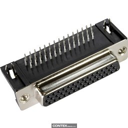 Obrázek pro produktD SUB HD  FE RA 44P PL3_4-40 NUT AND