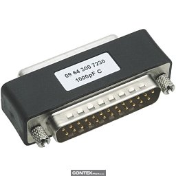 Obrázek pro produktM/F DSUB FILTER ADAPTER 9PIN 470PF