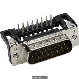 Obrázek pro produktDSUB SV MA SSDP ANG73-284 15P PL2 NUT M3