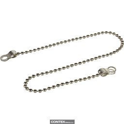 Obrázek pro produktChain 250mm with 2 eyelets and 1 rivet