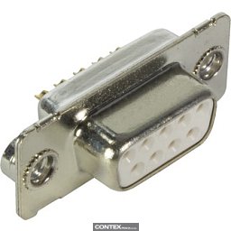 Obrázek pro produktD-Sub 09-pole MinD solder cup female nut