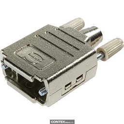 Obrázek pro produktDSUB METAL-HOOD 15P KNS-UNC TOPCE