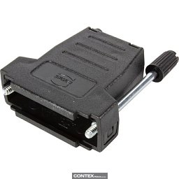 Obrázek pro produktD-Sub hood 15-pole top&side entry 4-40