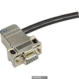 Obrázek pro produktD Sub side entry plastic metallized 15 p