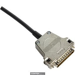 Obrázek pro produktD Sub top entry metal hood 25 pole with