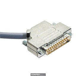 Obrázek pro produktD Sub side entry metal hood 37 pole with