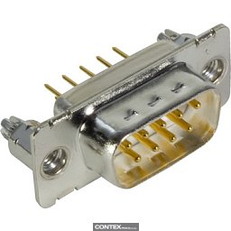 Obrázek pro produktDSUB MinD 09P STR MA BL nut M3 PL2