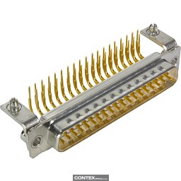 Obrázek pro produktDSUB MinD 37P ANG MA BL nut M3 PL2