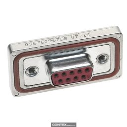 Obrázek pro produktD SUB IP 67 FE ANG_PCB_15P_S4_METAL FRAM