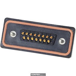 Obrázek pro produktD SUB IP 67 15 POLE STRAIGHT FRONT PLAST