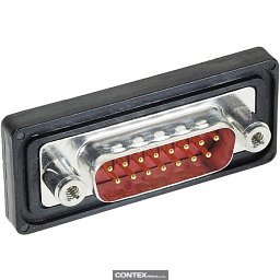 Obrázek pro produktD SUB IP 67 25 POLE STRAIGHT FRONT PLAST