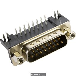 Obrázek pro produktDSUB SV MA SSDP ANG-US 15P AUS4