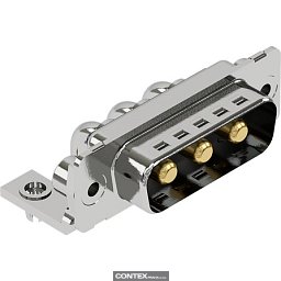 Obrázek pro produktD-Sub M 3W3C ANG MA 20A UNC NM30 BL