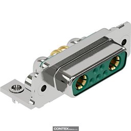 Obrázek pro produktD-Sub M 7W2 ANG FE 20A UNC NM30 BL